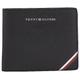 Tommy Hilfiger Men Leather Wallet Central Cc Flap, Multicolor (Black), One Size