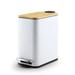 Sunnypoint 5 Liter/1.32 Gallon Trash Can w/ Plastic Inner Buckets; Square/rectangle Bathroom, Office, Kitchen | Wayfair WF-YH-5LTCAN-BAM