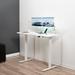 Vivo Electric Height Adjustable Desk, DESK-KIT-B06B Series Wood/Metal in White | 29" H x 59" W x 23.6" D | Wayfair DESK-KIT-W06W