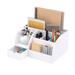 Latitude Run® Office Desk Organizer Plastic in White | 4.9 H x 9.8 W x 7.2 D in | Wayfair 19F9AFC0B0FA42029E9167EB9C3BA1C4