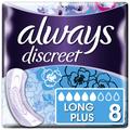 Always Discreet Pads Long Plus 8 Pack