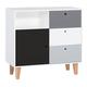 Vox Concept Chest of Drawers in a Choice of 6 Colours -