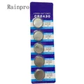 Rainpro 5 PCS/LOT pile bouton pile lithium CR2430 2430 3V pour télécommande/compteur électronique