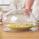 Grand couvercle Transparent de chauffage des aliments pour micro-ondes plaque de protection