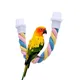 Perchoirs en ULconfortable pour oiseaux perchoir en coton balançoire pour perroquet support de