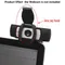 Couverture universelle de pare-soleil de confidentialité pour Webcam pour Webcam HD C922x Pro /