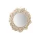 Miroir mural rond suspendu style Boho avec franges miroir de maquillage décoration murale