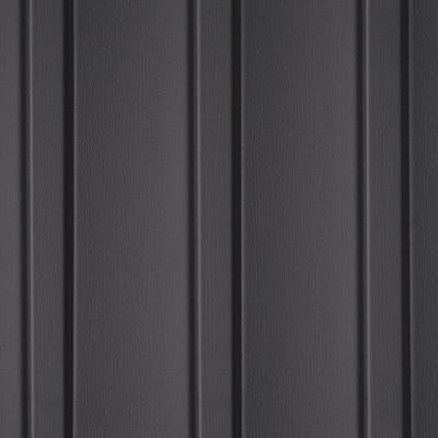 CertainTeed Vertical Board and Batten Vinyl Siding Single 7 Inch - Tuxedo - 10 Foot (L) Single Box