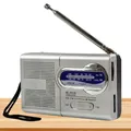 Baladeur à batterie réglable Radio avec antenne télescopique Mp3 cadeau de pendaison de