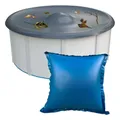 Couverture de piscine en PVC Extra Durable coussin d'air pour piscines hors sol Kit de fermeture