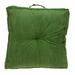 Parkland Collection Alena Transitional Olive Floor Pillow