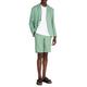 Sisley Mens Bermuda 4AGHS900O Shorts, Green 39B, 50