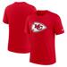 Men's Nike Red Kansas City Chiefs Rewind Logo Tri-Blend T-Shirt