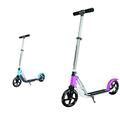 HUDORA BigWheel® 205 Pure Scooter - Tretroller für Kinder und Erwachsene - Roller ab 6 Jahre - Cityroller bis zu 100 kg & BigWheel® 205 Pure Scooter - Tretroller für Kinder und Erwachsene