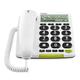 Doro PhoneEasy 312 Big Button Phone for Elderly, Corded Telephone, Living Aid, Hearing Aid Compatible, White