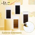 H&L SINCE 1990 High Quality Eyebrow Extensions False Eyebrow 12 Lines Per Tray No Curl Eyelash . 4