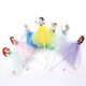 1PCS 21cm Princess Birthday Party Decorations Kids Cake Topper for Girls Birthday Decoration