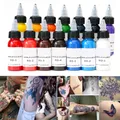 14Colors 30ml/Bottle Professional TattooInk For Body Art Natural Plant Micropigmentation Pigment