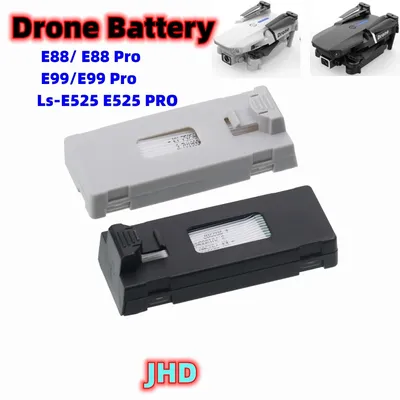 JHD Drone Battery E88 Pro/E99/P5 Pro/P1 Mini Drone Battery E88 Pro Drone Parts
