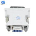 DVI-D24+1 to VGA Converter Adapter 1080P DVI Male to VGA Female 15 Pin for HDTV LCD Display PC