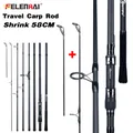 FELENHAI Travel Carp Feeder Rod 4.2m 3.9m 3.6m 3.3m 3m 2.7m Carbon Fiber 3.5lb Hard Surfcasting