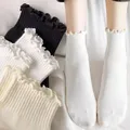 4 stücke Sommer Baumwolle Rüschen Söckchen Frauen ins niedlichen kawaii Luxus koreanischen Socken