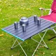 BLUESDEER Ultraleicht Klapp Camping Tisch Faltbare Outdoor Abendessen Schreibtisch Hohe Festigkeit