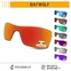 Bwake Polarisierte Ersatz Linsen für-Oakley Batwolf OO9101 Sonnenbrille Rahmen-Mehrere Optionen