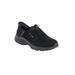 Women's The Slip-Ins™ Hillcrest Sunapee Trail Sneaker by Skechers in Black Medium (Size 11 M)