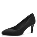 Tamaris Damen Pumps Textil Vegan Stilettoabsatz; BLACK/schwarz; 40 EU