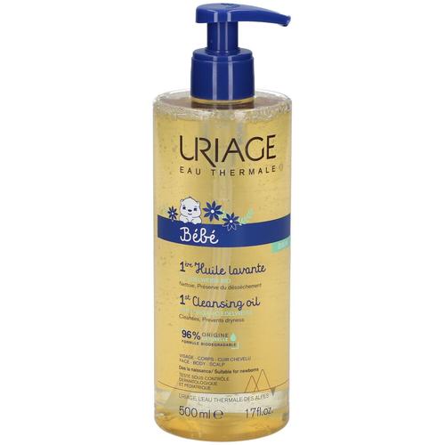 Uriage Baby 1st Cleansing Oil with Organic Edelweiss Nieuwe Formule 500 ml Körperpflege