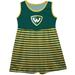 Girls Youth Green Wayne State Warriors Tank Dress