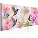 Red Barrel Studio® Colorful Hummingbirds On Canvas Print Canvas | 18 H x 53 W x 0.7 D in | Wayfair A4D71D0D477948C3869D040A90F73D5A