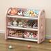 Kids Toy Storage Cabinet Organizer with 6 Bins and HDPE Shelf