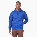 Dickies Men's Water Repellent Sleeve Logo Hoodie - Surf Blue Size Lt (TW22B)