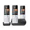 Gigaset COMFORT 500A Trio Analoges/DECT-Telefon Anrufer-Identifikation Schwarz, Silber