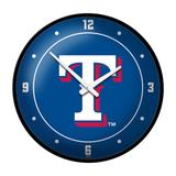 Texas Rangers 17" Modern Disc Wall Clock