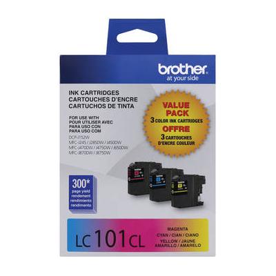 Brother LC101 Innobella Ink Cartridge 3-Color Pack LC1013PKS