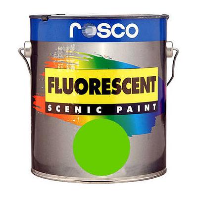 Rosco Fluorescent Paint (Green, Matte, 1 Pint) 150...