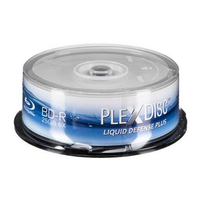 PlexDisc BD-R Glossy White Inkjet Hub Printable Di...