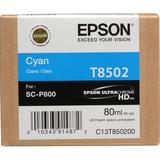 Epson T850200 UltraChrome HD Cyan Ink Cartridge (80 ml) T850200