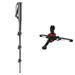 Manfrotto XPRO MPMXPROC4US Carbon Fiber Monopod with XPRO Fluid Base Kit MPMXPROC4US