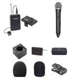 Samson Go Mic Mobile Dual Channel Combo System Kit SWGMMSHHLM8