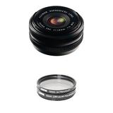 FUJIFILM XF 18mm f/2 R Lens with UV Filter Kit 16240743