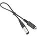 Azden Female 3.5mm TRS to Male 3-Pin Mini XLR Adapter Cable MX-M2