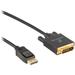 Pearstone DisplayPort Male to DVI-D Male Single-Link Cable (15') DPDV-A115