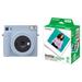 FUJIFILM INSTAX SQUARE SQ1 Instant Film Camera with Film Kit (Glacier Blue) 16670508