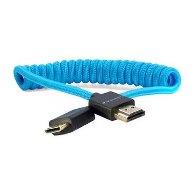 Kondor Blue Coiled Mini-HDMI to HDMI Cable (12 to 24
