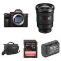 Sony a7R IIIA Mirrorless Camera with 16-35mm f/2.8 Lens and Accessories Kit ILCE7RM3A/B