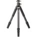 Robus RCC-5560 Vantage Series C 4-Section Carbon Fiber Compact Tripod with RTH-10 RCC-5560